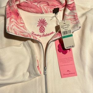 Tommy Bahama Women’s full zip up never worn